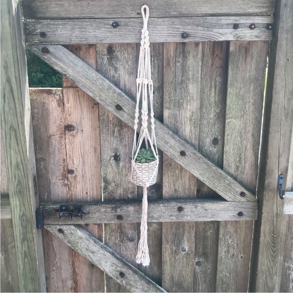 42” Handmade Macrame Plant Hanger